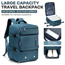 Ryanair Cabin Bag 40x30x20, Travel Backpack For Women Men Business Laptop Bag, Hand Luggage Backpack Cabin Fly Bag, College Bag