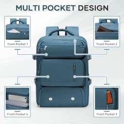 Ryanair Cabin Bag 40x30x20, Travel Backpack For Women Men Business Laptop Bag, Hand Luggage Backpack Cabin Fly Bag, College Bag