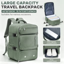 Ryanair Cabin Bag 40x30x20, Travel Backpack For Women Men Business Laptop Bag, Hand Luggage Backpack Cabin Fly Bag, College Bag