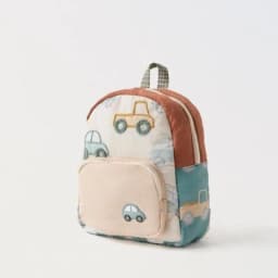 2026 New Cute Car Embroidered Unisex Backpack Fashionable Student Bag Large Capacity Outdoor Travel Backpack