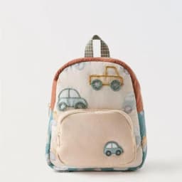 2026 New Cute Car Embroidered Unisex Backpack Fashionable Student Bag Large Capacity Outdoor Travel Backpack