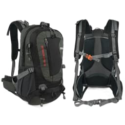 ROYAL MOUNTAIN 35L Hiking & Casual Backpack Shoes Compartment Multi-Pockets Waist Pack Chest Buckle Water-Resistant Fabric All