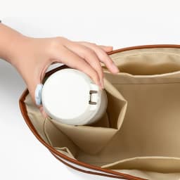 Organizer Insert for Longchamp Le Pliage M Backpack, Lightweight Longchamp Medium Backpack Divider Shaper with Cup Holder