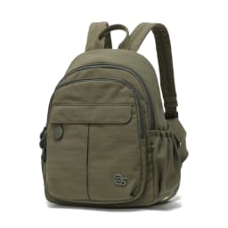 Casual Women Small Backpack Nylon Multi Pockets Backpack Portable Handheld Mini Backpack Outdoor Shopping Travel Daily Bag
