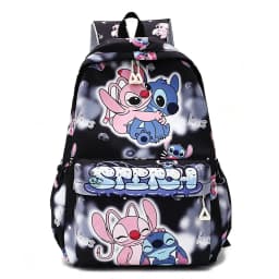 Cartoon Large Capacity Schoolbag Double Shoulder Backpack Outdoor Leisure Charm Collectible Gift for Students