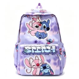 Cartoon Large Capacity Schoolbag Double Shoulder Backpack Outdoor Leisure Charm Collectible Gift for Students