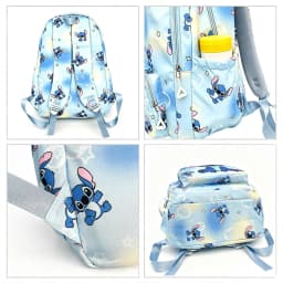 Cartoon Large Capacity Schoolbag Double Shoulder Backpack Outdoor Leisure Charm Collectible Gift for Students