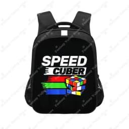 Magic Cube Print Backpack Magic Square Cuber Daypack Children School Bags for Teenager Rucksack Laptop Backpack Book Bag Gift