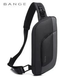 BANGE New Anti-theft Multifunction Crossbody Bag Shoulder Messenger Bags Male Waterproof Short Trip Chest Bag Pack for Men