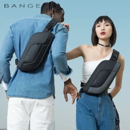 BANGE New Anti-theft Multifunction Crossbody Bag Shoulder Messenger Bags Male Waterproof Short Trip Chest Bag Pack for Men