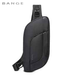 BANGE New Anti-theft Multifunction Crossbody Bag Shoulder Messenger Bags Male Waterproof Short Trip Chest Bag Pack for Men