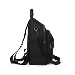 Women Casual Backpack Large Capacity Black Daypack New Trendy Shoulder Bag for Girls and Ladies