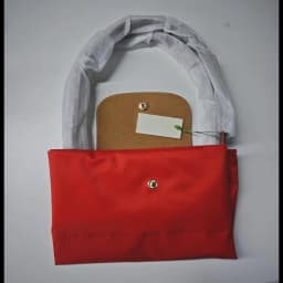 Sac hobo pliable classique en nylon, sac à main à bandoulière pour femmes avec design brodé