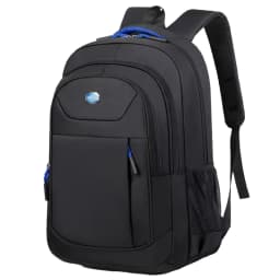 Men's and Women's Double-Shoulder Backpack - Solid Color - Business Travel, Business Trip, Commuting, Casual Use
