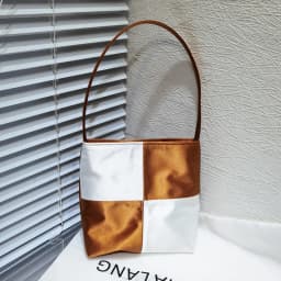 Women's Retro Silk Satin Small Square Handbag Fashion Contrast Color Underarm Bag Girls Tote Phone Purse Gift for Her 2026
