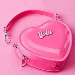 Barbie Jelly Bag Cute Heart Shape Mini Handbag PVC Kawaii Y2K Style Waterproof Pink Coin Purse Summer Holiday Gift for Girls