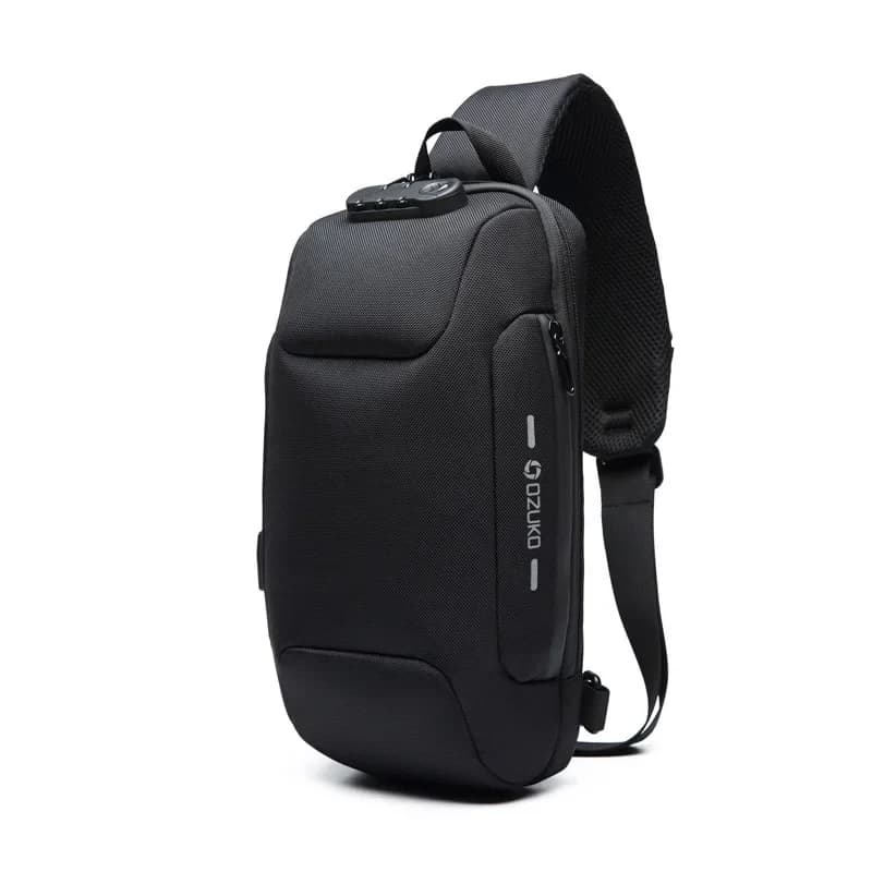 OZUKO 2026 Men's Cross Body Bag Anti-theft Shoulder Messenger Bags Male Waterproof Short Trip Chest Bag Pack