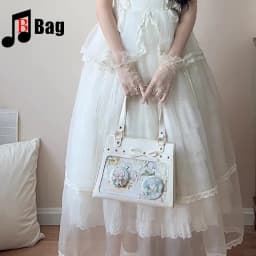 Japanese Lolita Cosplay JK Anime Uniform bag Women Gorgeous One Shoulder Bag Handheld crossbody bag Subculture Ita Bags