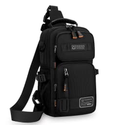 Men's Multifunctional Chest Bag Lightweight Simple Multi-pockets Shoulder Bags Outdoor Sports Hiking Cycling Crossbody Bag