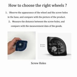 Compatible With Samsonite A07 Trolley Case Replacement Detachable Universal Wheel New Upgrade Materials Leather Case Pulley