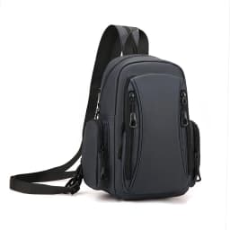 Multi Functional Men's Chest Bag Oxford Mini Backpack for Daily Commuting Outdoor Sports Travel