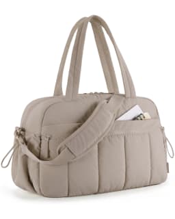 BAGSMART Women Duffle Bag for Travel with Wet Pocket Lightweight Water Resistant Carry on Weekender Gym Bag