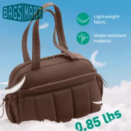 BAGSMART Women Duffle Bag for Travel with Wet Pocket Lightweight Water Resistant Carry on Weekender Gym Bag