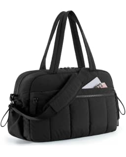 BAGSMART Women Duffle Bag for Travel with Wet Pocket Lightweight Water Resistant Carry on Weekender Gym Bag