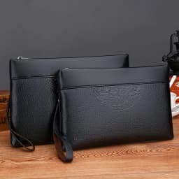 Men's New Luxury Handbag Casual Envelope Large Capacity Clutch BusinessUnderarm Bag for Men