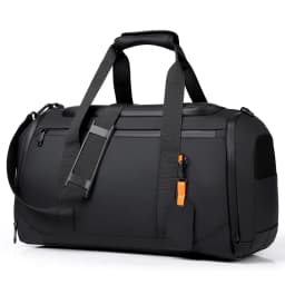 Large Capacity Carry on Travel Bag for Men Spacious Sports Gym Bag with Multiple Compartments Weekend Overnight Duffel Bag
