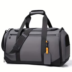 Large Capacity Carry on Travel Bag for Men Spacious Sports Gym Bag with Multiple Compartments Weekend Overnight Duffel Bag