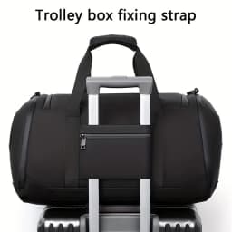 Large Capacity Carry on Travel Bag for Men Spacious Sports Gym Bag with Multiple Compartments Weekend Overnight Duffel Bag