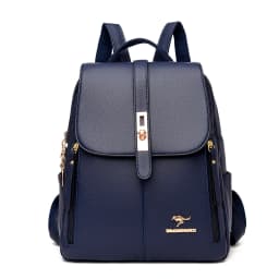 Vintage Large Capacity Women's Backpack High Quality Leather Female Travel School Bag Rucksack Purse Bookbag