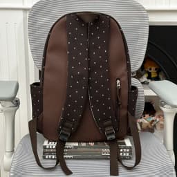 Dot Print Fashion Female Travel Large School Bag Ladies Trendy Book Bags Women Student Laptop College Backpack Teen Girl Boys