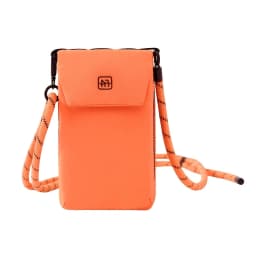 Crossbody Phone Bag Nylon Vertical Shoulder Pouch with Zipper Pocket Passport Wallet Travel Daily Storage Purse for Small Items