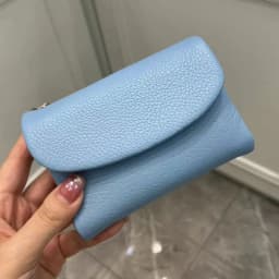 Coin Purse Genuine Cow Leather Short Wallet Trifold for Small Women's Purses Clutch Cowhide Card Holder Travel Card Wallets