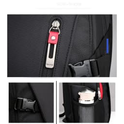 OIWAS School Bags 14 Inch Laptop Backpacks Waterproof Nylon 29L Casual Shoulder Bagpack Travel Teenage Men's Backpack Mochila