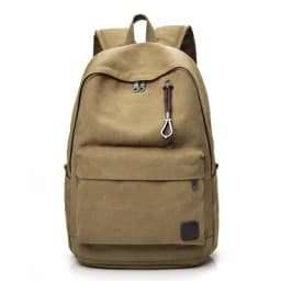 DIDA BEAR 2023 Women Men Canvas Backpacks Large School Bags For Teenager Boys Girls Travel Laptop Backbag Mochila Rucksack Grey