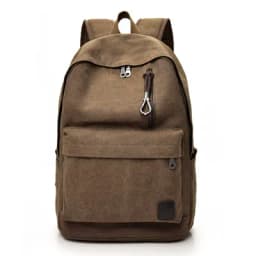 DIDA BEAR 2023 Women Men Canvas Backpacks Large School Bags For Teenager Boys Girls Travel Laptop Backbag Mochila Rucksack Grey