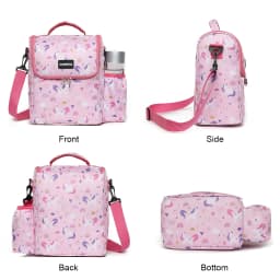 Lunchbox Portable Insulated Picnic Lunch Box with Ice Pack Leak Proof Bento Box for Work School And Travel