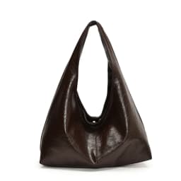 LEFTSIDE Design Large PU Leather Hobo Underarm Bags Lady Winter Shoulder Bag for Women 2024 New Trend Y2K Handbags and Purses