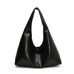 LEFTSIDE Design Large PU Leather Hobo Underarm Bags Lady Winter Shoulder Bag for Women 2024 New Trend Y2K Handbags and Purses