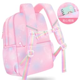 Refrigerator Door Pink Princess Schoolbag Students Female Super Lightweight Large Capacity Anti-splashing Water Large Capacity