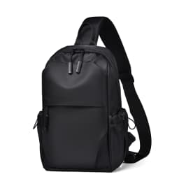 Men's Multifunctional Chest Bag with Adjustable Shoulder Straps Business Shoulder Bag Suitable for Sports Business Travel Commut
