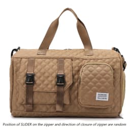 Durable Nylon Travel Duffle Bag, Portable Sports Gym Bag for Overnight Trips Shoulder Duffel Training Bag, Spacious Argyle
