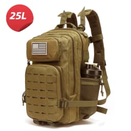 25L/50L Waterproof with 2 Bottle Holders Backpack Gym Outdoor Travel Hiking Fishing Trekking Backpacks 13inch Laptop Bag
