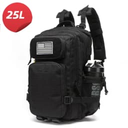 25L/50L Waterproof with 2 Bottle Holders Backpack Gym Outdoor Travel Hiking Fishing Trekking Backpacks 13inch Laptop Bag