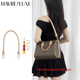 100% Genuine Vachetta Leather Bag Strap for LV Speedy 20 25 30 Shoulder Straps Long Bags Belts Replacement bag Accessories