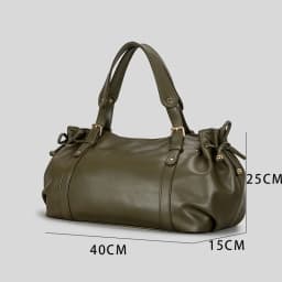 XMESSUN Women's Large Capacity Shoulder Bag, Fashion Simple Commuter Boston Handbag, Soft Leather Versatile Work Crossbody Bag