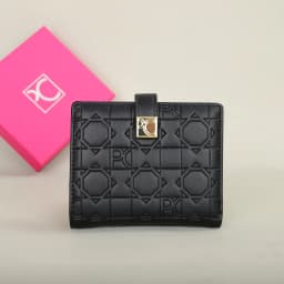PG Wallet Fashion Classic Retro Women's Universal Wallet Letter Printed Portable Card Bag Zero Wallet